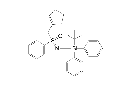 S-[(1'-Cyclopenten-1'-yl)methyl]-N-[(t-butyl)dimethylsilyl]-S-phenylsulfoximine