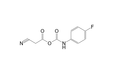 2-cyanoacetic (4-fluorophenyl)carbamic anhydride