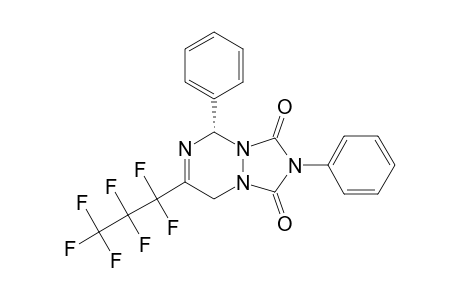 7-(PERFLUOROPROPYL)-2,5-DIPHENYL-5,8-DIHYDRO-[1,2,4]-TRIAZOLO-[1,2-A]-[1,2,4]-TRIAZINE-1,3-DIONE