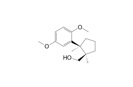 cis-2-(2,5-Dimethoxyphenyl)-1,2-dimethylcyclopentanemethanol