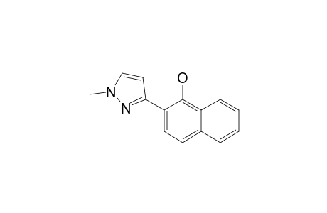 1-METHYL-3-(1'-HYDROXY-2'-NAPHTHYL)-PYRAZOLE