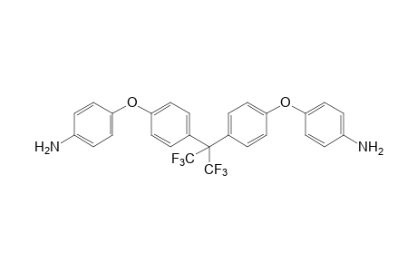 4-{4-[1-[4-(4-Aminophenoxy)phenyl]-2,2,2-trifluoro-1-(trifluoromethyl)ethyl]phenoxy}aniline