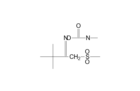 3,3-DIMETHYL-1-(METHYLSULFONYL)-2-BUTANONE, (E)-O-(METHYLCARBAMOYL)OXIME