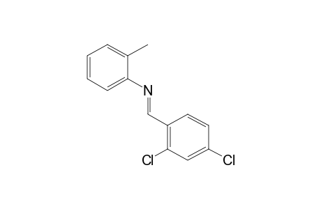 N-(2,4-dichlorobenzylidene)-o-toluidine