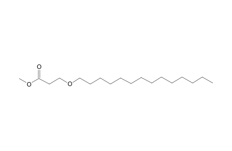 PROPIONIC ACID, 3-/TETRADECYLOXY/-, METHYL ESTER