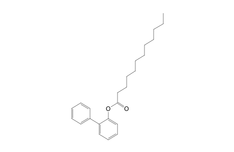 2-biphenylol, dodecanoate