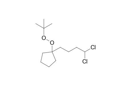 TERT.-BUTYL-1-(4,4-DICHLOROBUTYL)-CYCLOPENTYLPEROXIDE