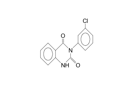 3-(3-CHLOROPHENYL)-2,4-(1H,3H)-QUINAZOLINEDIONE