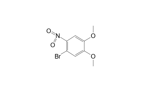 BENZENE, 4-BROMO-1,2-DIMETHOXY- 5-NITRO-,