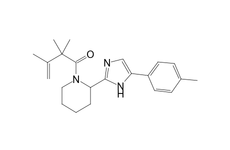 2,2,3-trimethyl-1-(2-(5-(p-tolyl)-1H-imidazol-2-yl)piperidin-1-yl)but-3-en-1-one