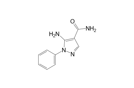 5-amino-1-phenylpyrazole-4-carboxamide