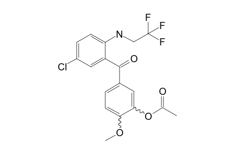 Halazepam-M (HO-methoxy-) HYAC