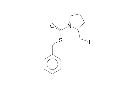 Pyrrolidine, 2-iodomethyl-1-(benzylthio)carbonyl-