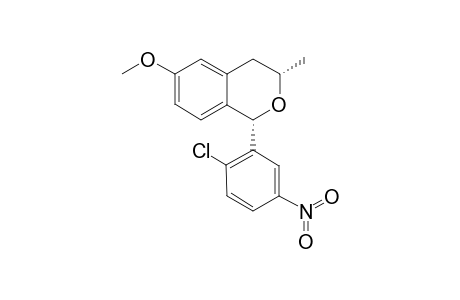 (1S,3S)-1-(2-CHLORO-5-NITROPHENYL)-6-METHOXY-3-METHYL-ISOCHROMAN