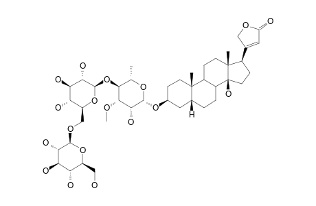 DIGITOXIGENIN-BETA-GENTIOBIOSYL-ALPHA-L-ACOFRIOPYRANOSIDE