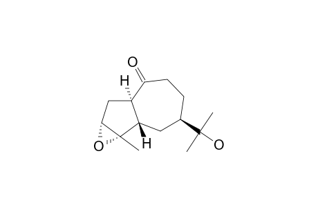 3,4-EPOXY-10-OXO-14-NOR-GUAIAN-11-OL