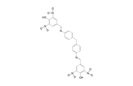 alpha,alpha'-[METHYLENEBIS(p-PHENYLENENITRILO)]BIS[2,6-DINITRO-p-CRESOL]