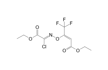 ETHYL-(Z,Z)-3-(((CARBETHOXY)-CHLOROMETHYLENE)-AMINO)-OXY-4,4,4-TRIFLUORO-BUTENOATE