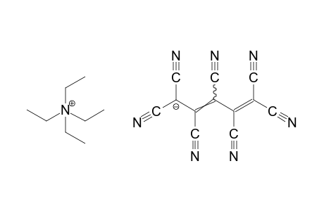 tetraethylammonium 1,1,2,3,4,5,5-heptacyanopentadienide