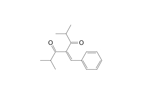 3,5-Heptanedione, 2,6-dimethyl-4-(phenylmethylene)-