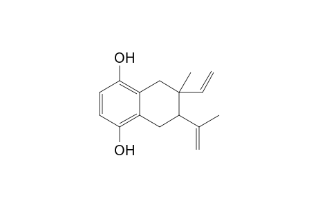 1,4-Naphthalenediol, 6-ethenyl-5,6,7,8-tetrahydro-6-methyl-7-(1-methylethenyl)-