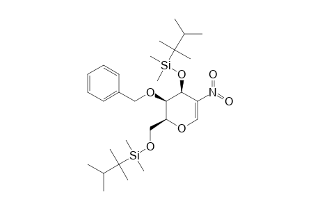 1,5-ANHYDRO-4-O-BENZYL-3,6-DI-O-DIMETHYLTHEXYLSILYL-2-DEOXY-2-NITRO-D-LYXO-HEX-1-ENITOL