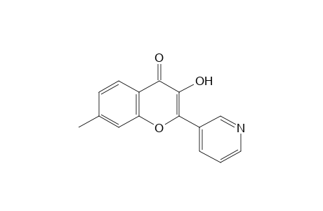 3-HYDROXY-7-METHYL-2-(3-PYRIDYL)CHROMONE