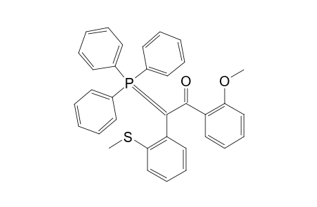 [(2-METHOXYBENZOYL)(2-METHYLTHIOPHENYL)-METHYLENE]-TRIPHENYL-PHOSPHORANE