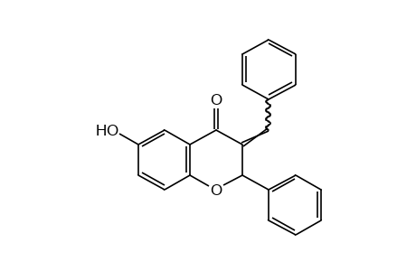 3-BENZYLIDENE-6-HYDROXYFLAVANONE