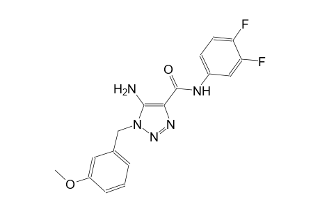 1H-1,2,3-triazole-4-carboxamide, 5-amino-N-(3,4-difluorophenyl)-1-[(3-methoxyphenyl)methyl]-