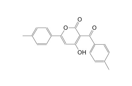 4-hydroxy-3-(4-methylbenzoyl)-6-(4-methylphenyl)-2H-pyran-2-one