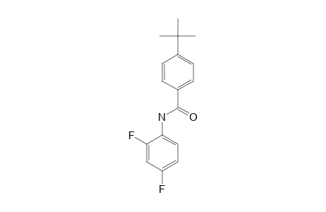 4-tert-butyl-2',4'-difluorobenzanilide