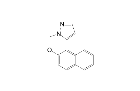 1-METHYL-5-(2'-HYDROXY-1'-NAPHTHYL)-PYRAZOLE