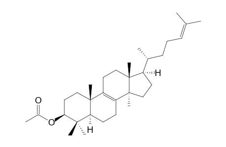 3-ACETOLANOSTEROL;4,4,14-ALPHA-TRIMETHYL-5-ALPHA-CHOLESTA-8,24-DIEN-3-ACETYL