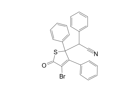 2-(4-bromanyl-5-oxidanylidene-2,3-diphenyl-thiophen-2-yl)-2-phenyl-ethanenitrile