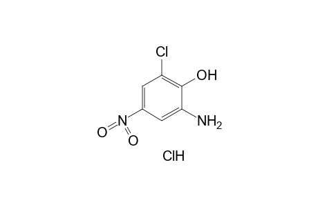 2-amino-6-chloro-4-nitrophenol, hydrochloride