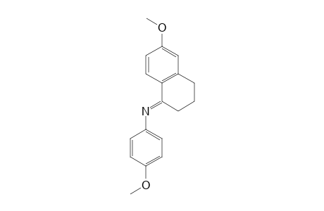 N-(6'-METHOXY-3',4'-DIHYDRONAPHTHALEN-1'(2'H)-YLIDENE)-4-METHOXYBENZENEAMINE