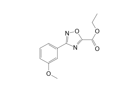 Ethyl 3-(3-methoxyphenyl)-1,2,4-oxadiazole-5-carboxylate