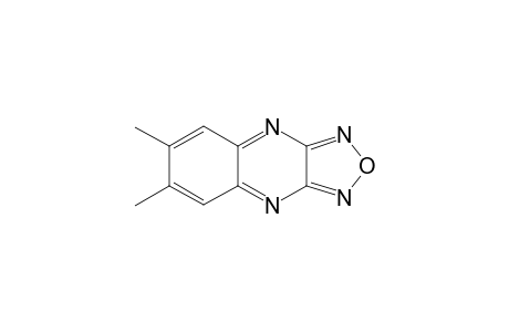 6,7-DIMETHYLFURAZANO-[3,4-B]-QUINOXALINE