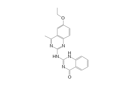 2-[(6-ethoxy-4-methyl-2-quinazolinyl)amino]-4(1H)-quinazolinone