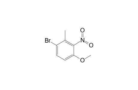 1-Bromo-4-methoxy-2-methyl-3-nitro-benzene