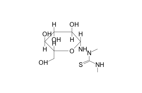 GLUCOSE, 2,4-METHYLTHIOSEMICARBAZONE (CYCLIC FORM)