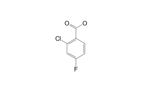 2-Chloro-4-fluorobenzoic acid