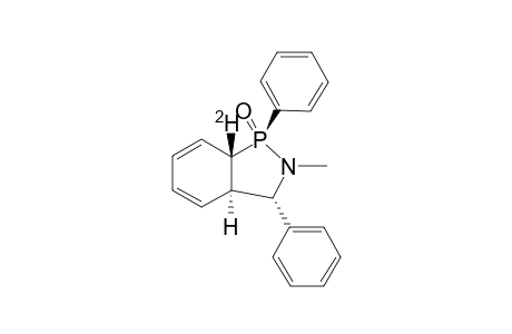 (1RS,3SR,4RS,9RS)-2,3,4,9-TETRAHYDRO-N-METHYL-9-DEUTERIO-3-PHENYLBENZO-[D]-2-AZA-1-LAMBDA(5)-PHOSPHOLE-1-OXIDE