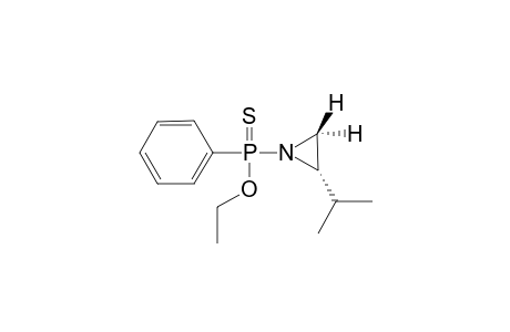 [R(P),S(C)]-ETHYL-(2-ISOPROPYL-1-AZIRIDINYL)-PHENYL-PHOSPHINOTHIONATE;R=C6H5,R'=ISO-C3H7