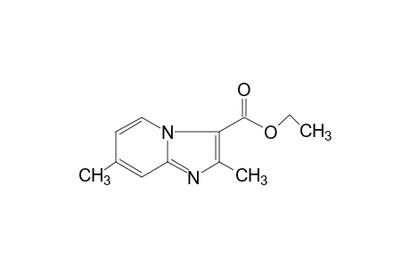 2,7-DIMETHYLIMIDAZO[1,2-a]PYRIDINE-3-CARBOXYLIC ACID, ETHYL ESTER