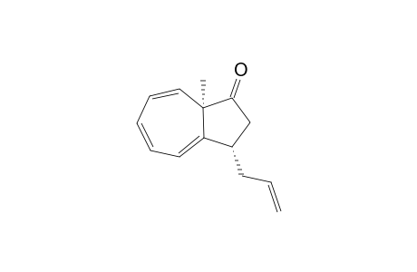 TRANS-(3-R*,8A-R*)-3,8A-DIHYDRO-3-ALLYL-8A-METHYLAZULEN-1-(2-H)-ONE;MAJOR_DIASTEREOMER