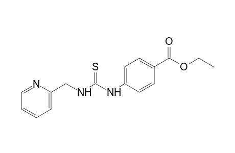 p-{3-[(2-pyridyl)methyl]-2-thioureido}benzoic acid, ethyl ester