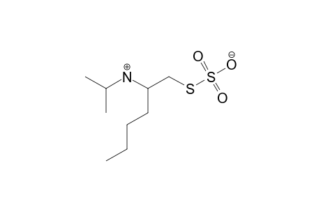 2-(ISOPROPYLAMINO)-1-HEXANETHIOSULFURIC-ACID