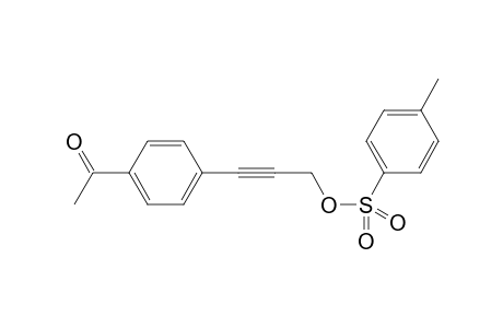 1-(4-Methylbenzenesulfonate)-3-(4-acetylphenyl)-2-propyne